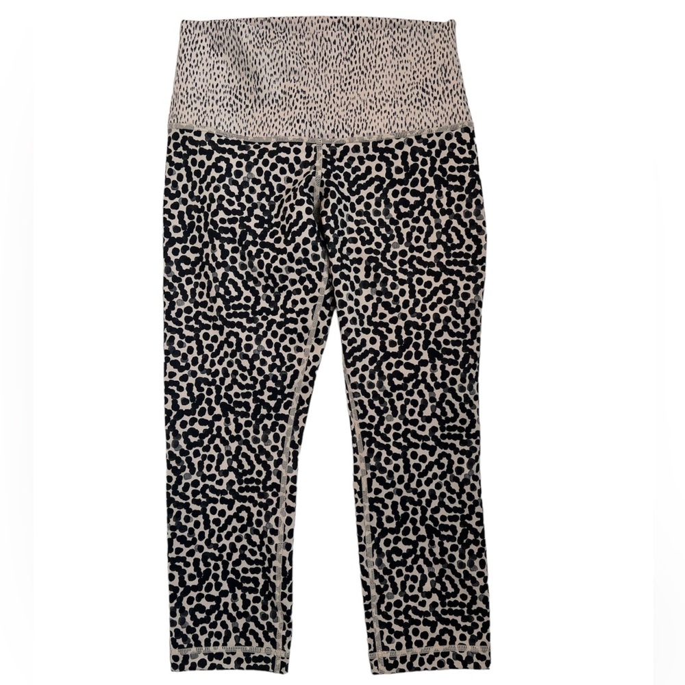 Lululemon Wunder Under Crop - FOLD OVER WAISTBAND!